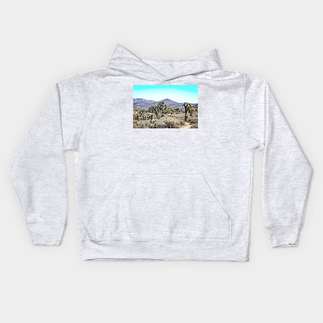 Joshua Tree National Park, California Kids Hoodie by Gestalt Imagery